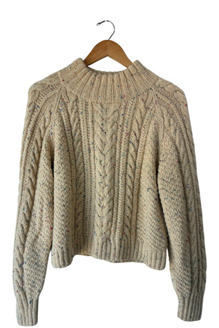 Doen Serena Cream Confetti Sweater Selected by The Curatorial Dept.