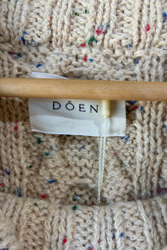 Doen Serena Cream Confetti Sweater Selected by The Curatorial Dept. #3