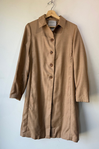 Prada Camel Hair Coat Selected by The Curatorial Dept.