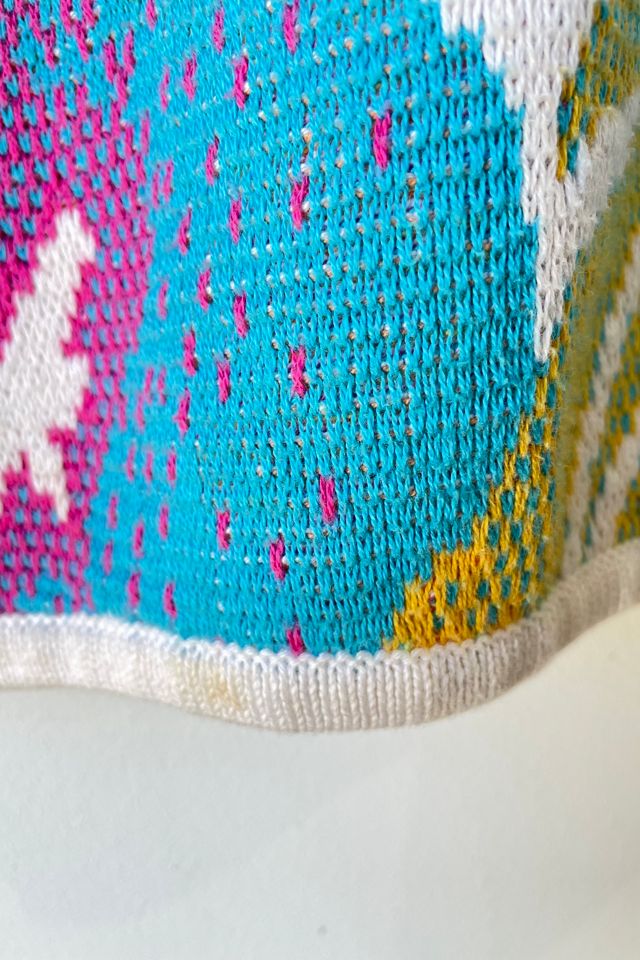 Missoni Orange Yellow Pink Aqua Sweater Selected by The Curatorial Dept. #3