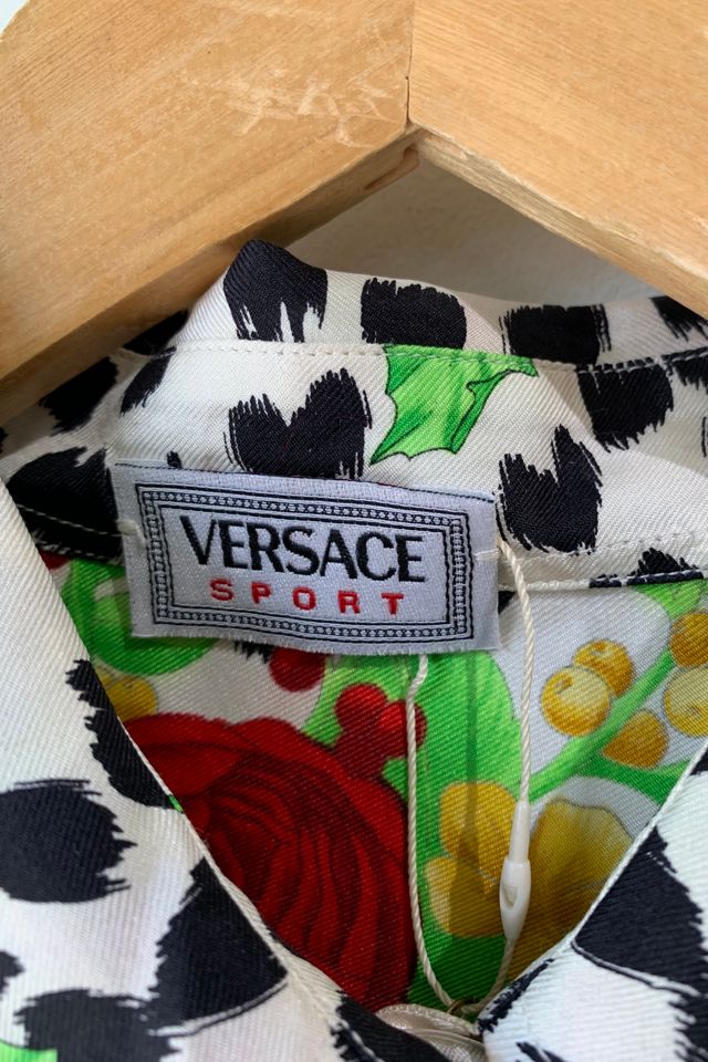Versace Silk Shirt With Skiers Selected by The Curatorial Dept. #3