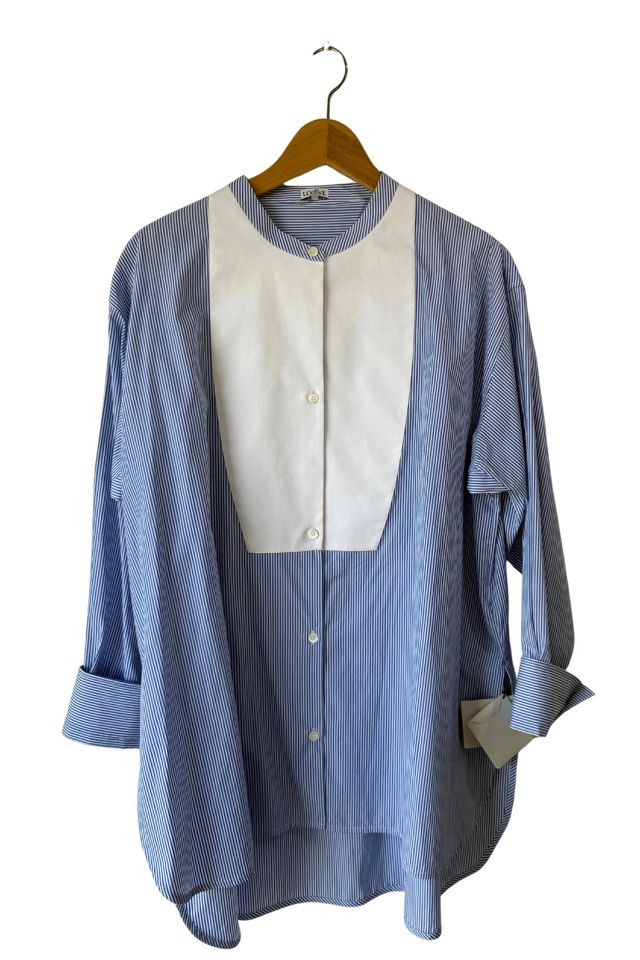 Loewe Blue and White Striped Shirt Selected by The Curatorial Dept. #1
