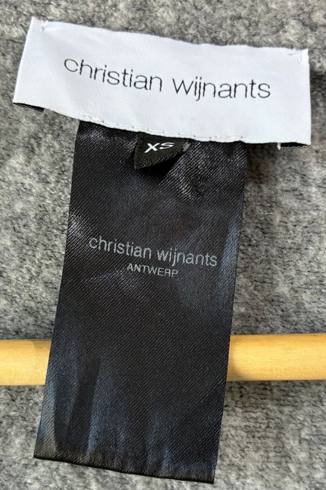 Christian Wijnants Grey Cardigan Sweater Selected by The Curatorial Dept. #3