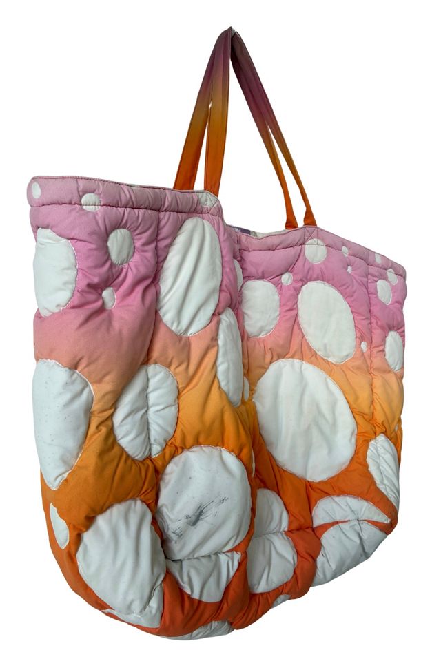 ERL Pink and Orange Puffer Bag Selected by The Curatorial Dept. #1