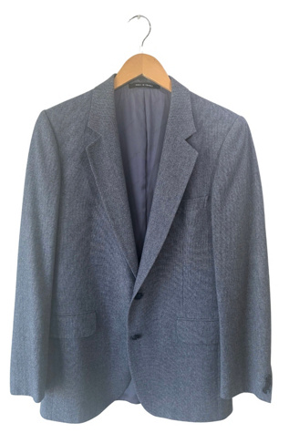 Женский пиджак The Curatorial Dept. Vintage Yves Saint Laurent Blue Blazer Selected, цвет: Синий