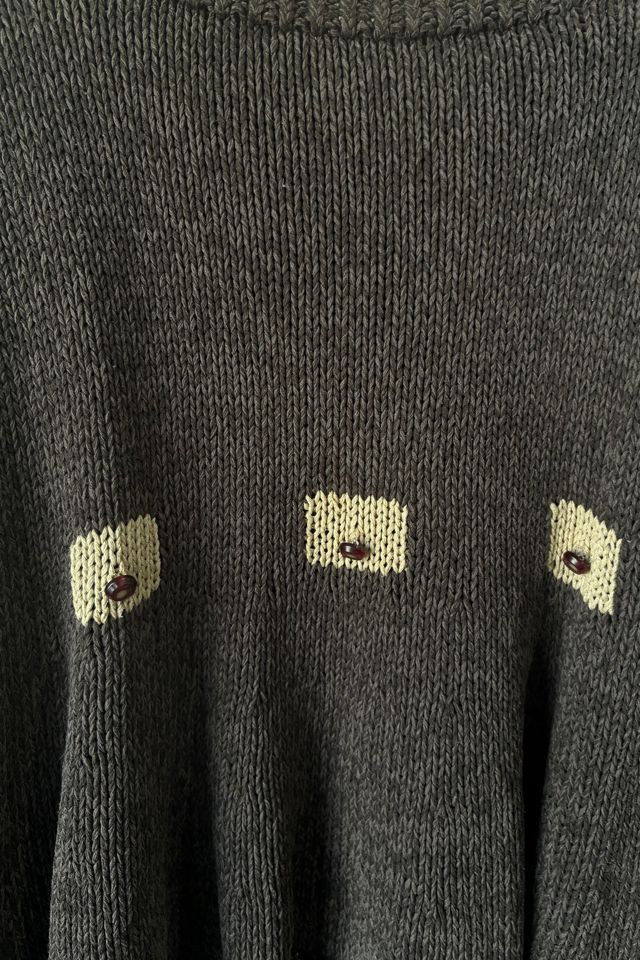 Robin Richman Button Cotton Swing Sweater Selected by The Curatorial Dept. #1