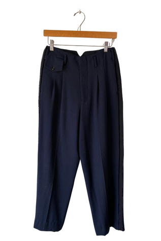 Golden Goose Midnight Navy Tuxedo Pants Selected by The Curatorial Dept.