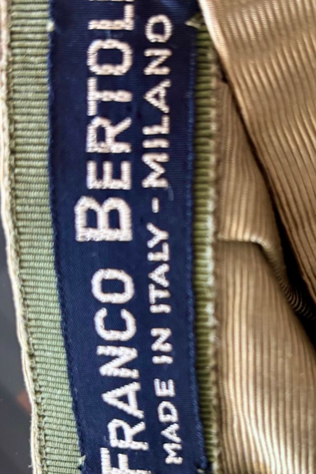 Vintage Franco Bertoli Green Grosgrain Ribbon Skirt Selected by The Curatorial Dept. #3
