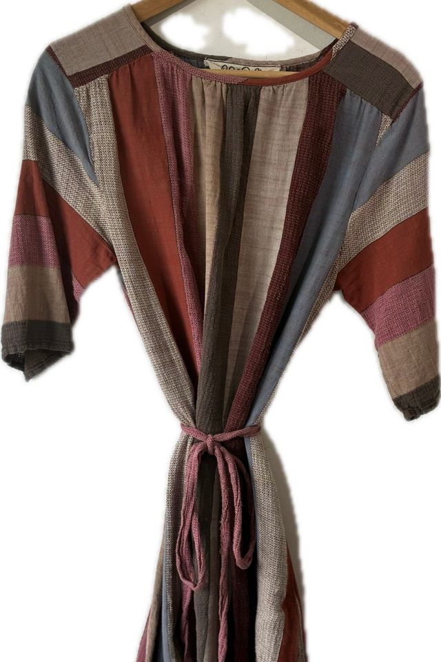 Ace & Jig Terra Cotta Striped Dress Selected by The Curatorial Dept. #2