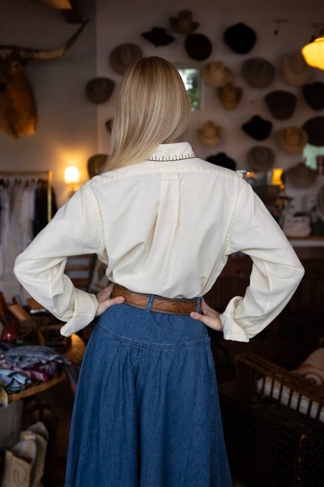 The Yellow Saddle Stitch Shirt by Lauren Owen of Texas #2