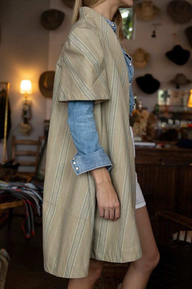 The Artisan French Ticking Stripe Duster Jacket by Lauren Owen of Texas #1