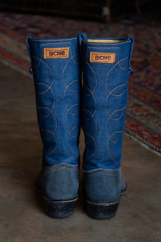 The 1970s Acme Denim Western Boots by Lauren Owen Texas #2