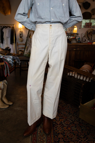 〜30's French White Linen sailor pants The 1960s White Sailor Pants by Lauren Owen of Texas | Free People