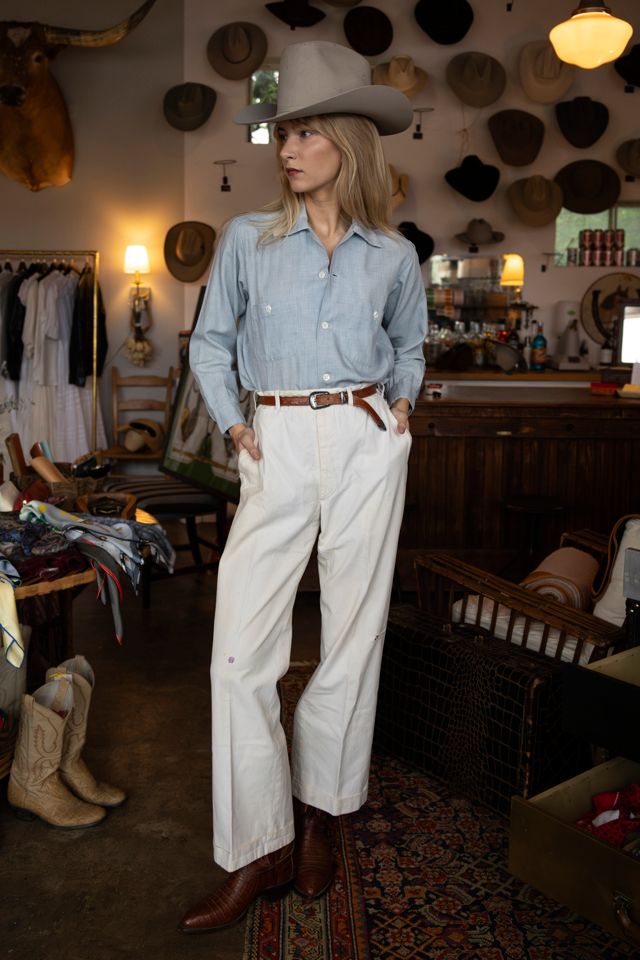 The 1960s White Sailor Pants by Lauren Owen of Texas #3