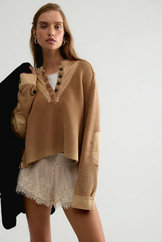 We The Free Carter Surplus Henley by Free People
