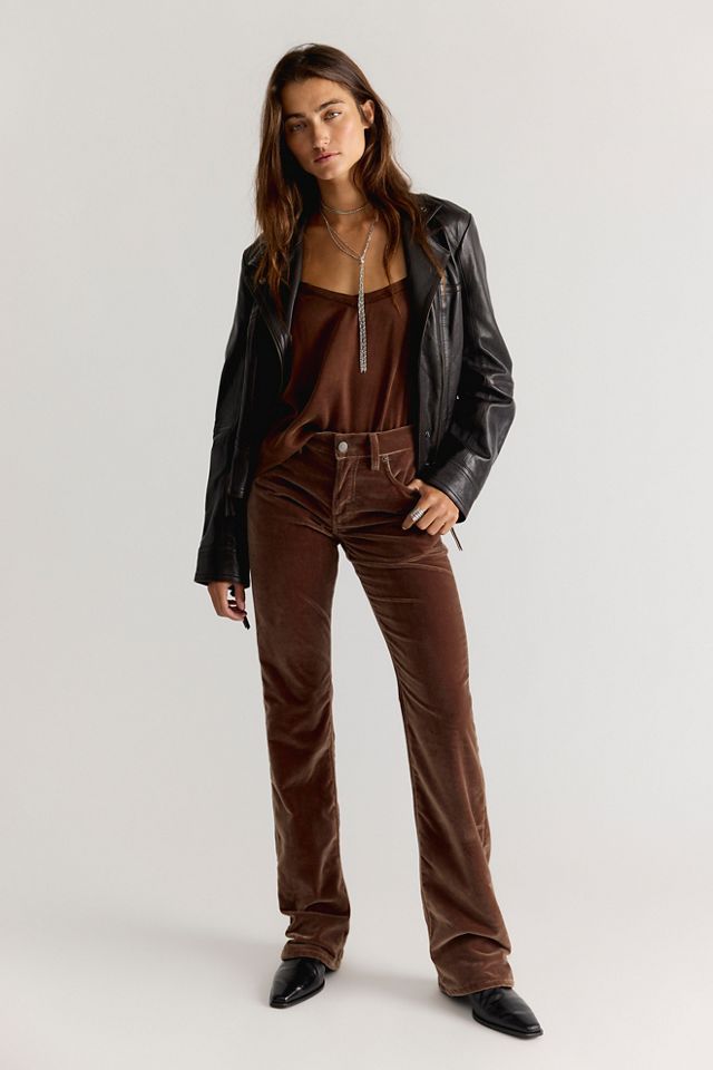 Haikure Carly Velvet Shiny Pants #1