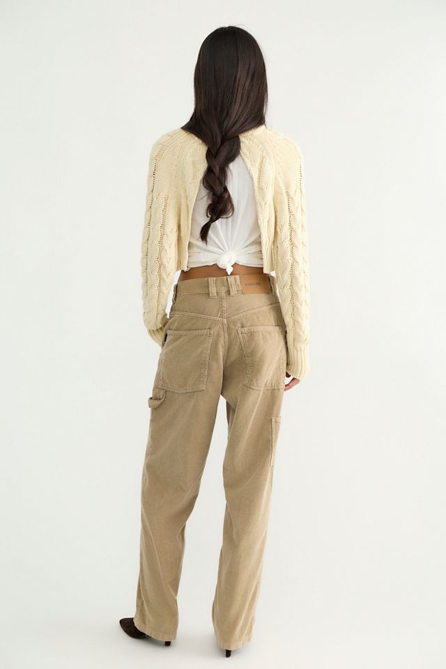 Haikure Sibilla Velvet Pier Utility Pants #1