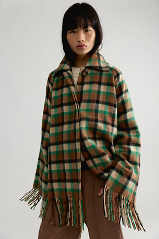 Rodebjer Yuna Short Check Coat by Free People
