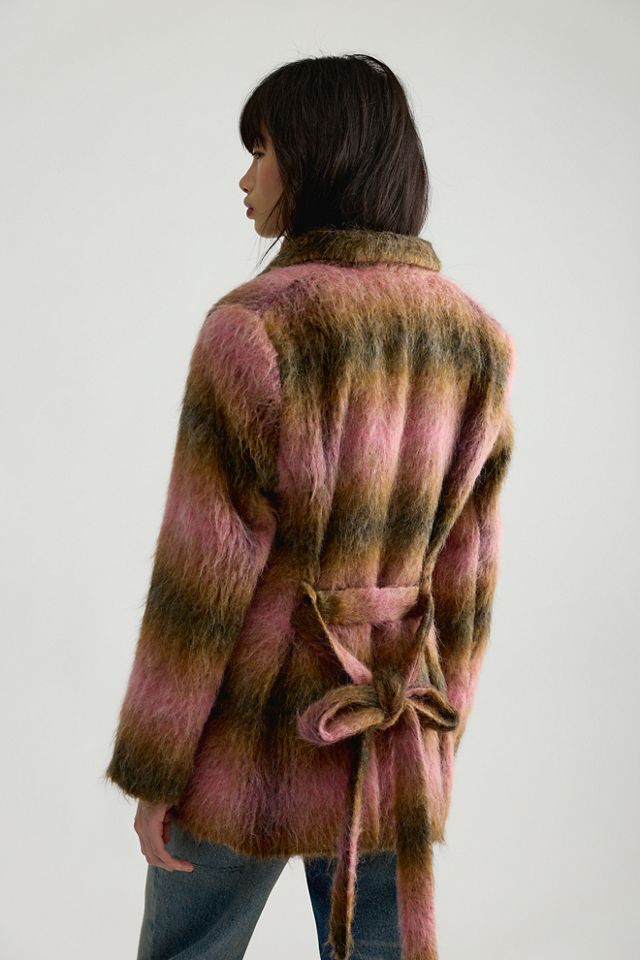 Rodebjer Leah Check Wool Coat #1