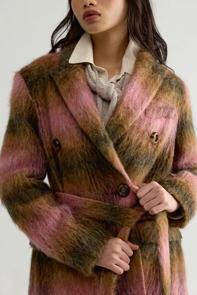 Rodebjer Leah Check Wool Coat #3