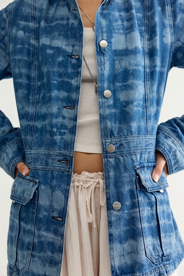 Rodebjer Miko Shibori Denim Jacket #3
