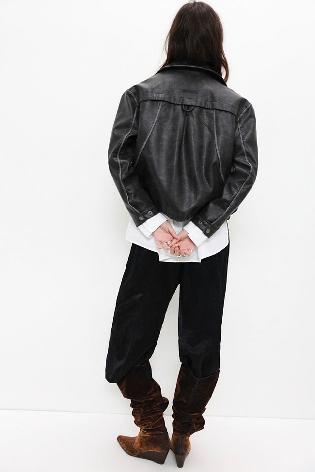 We The Free Morant Bay Vegan Leather Jacket #2