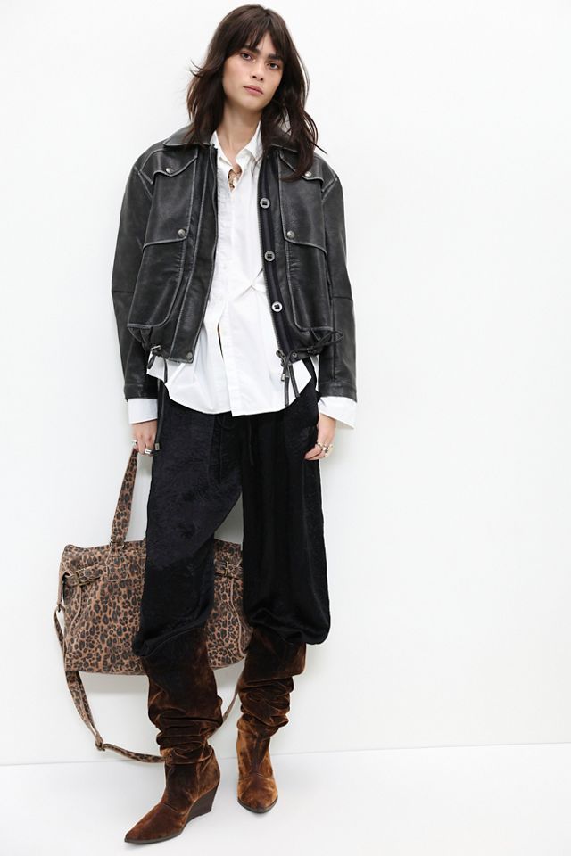 We The Free Morant Bay Vegan Leather Jacket #3