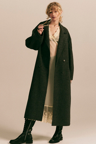 Libra Wool-Blend Coat by Free People
