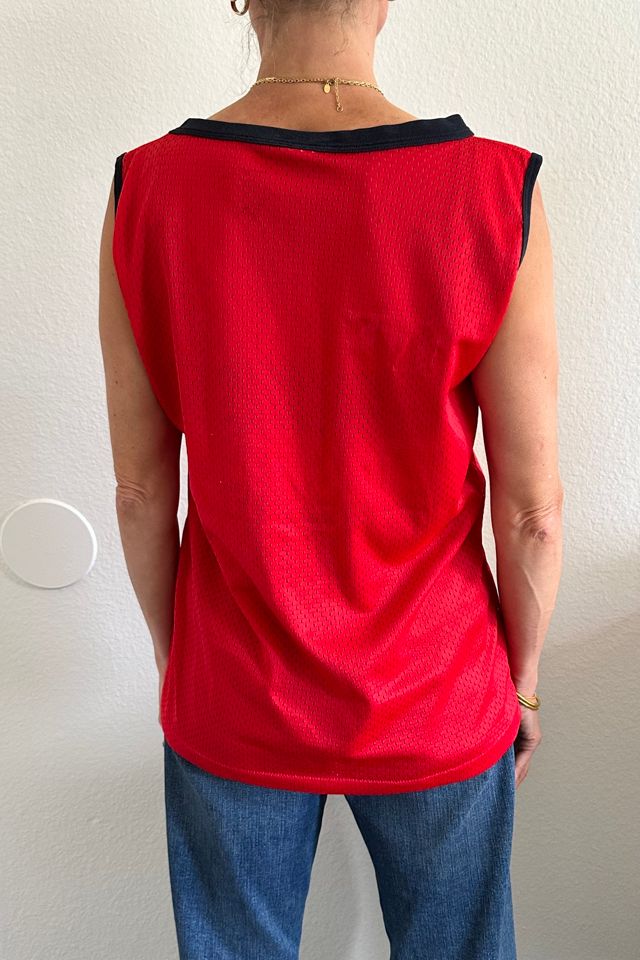 Distressed Red Number 70 Athletic Jersey Selected by Picky Jane #2