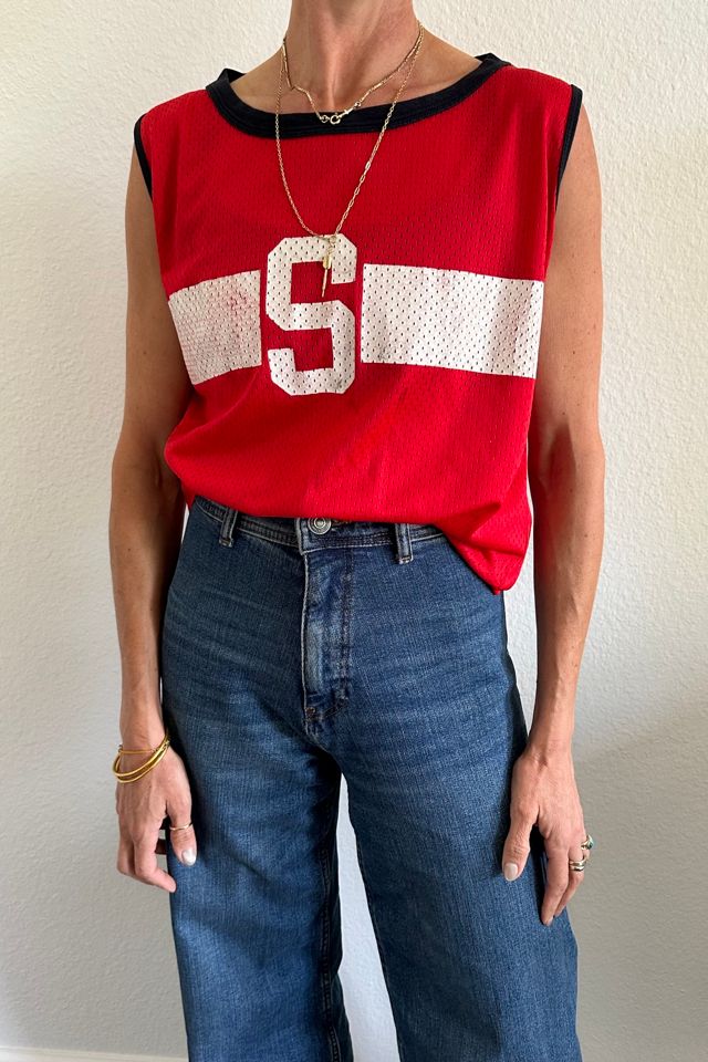Distressed Red Number 70 Athletic Jersey Selected by Picky Jane #3