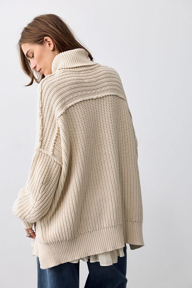 We The Free Worn Thru Turtleneck Sweater #2