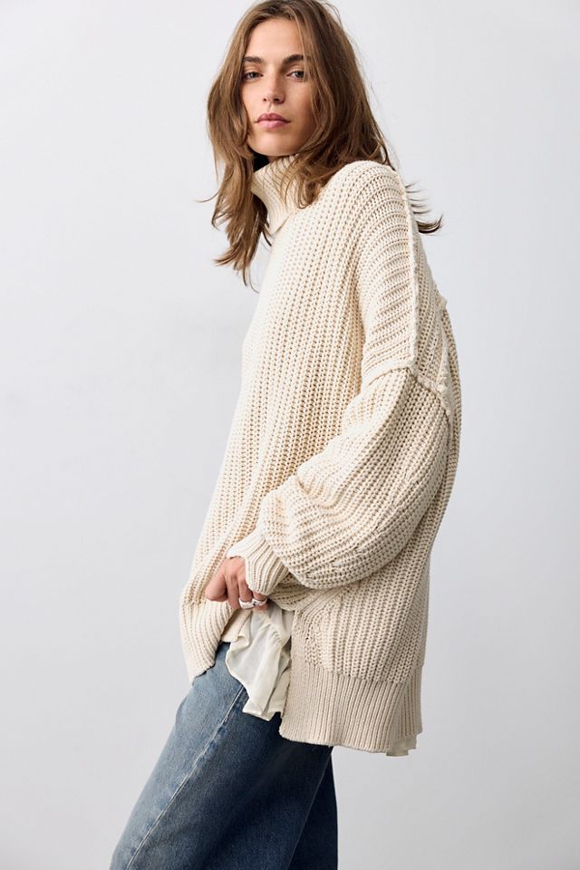 We The Free Worn Thru Turtleneck Sweater #3