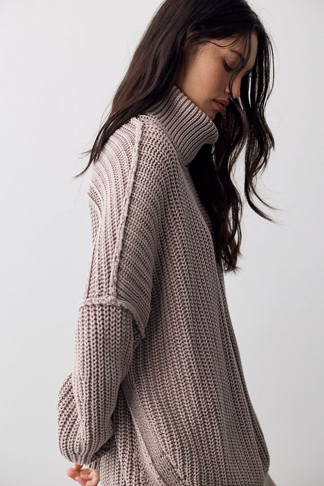 We The Free Worn Thru Turtleneck Sweater #1