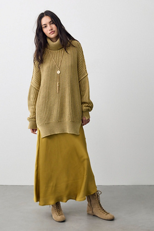 We The Free Worn Thru Turtleneck Sweater
