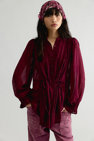 FP One Suri Cotton Button Down Tunic