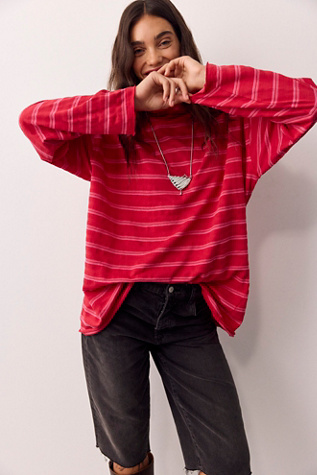 Nevada Striped Long-Sleeve Tee