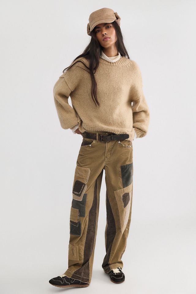 Sunday Morning Asymmetric Knit Sweater #2
