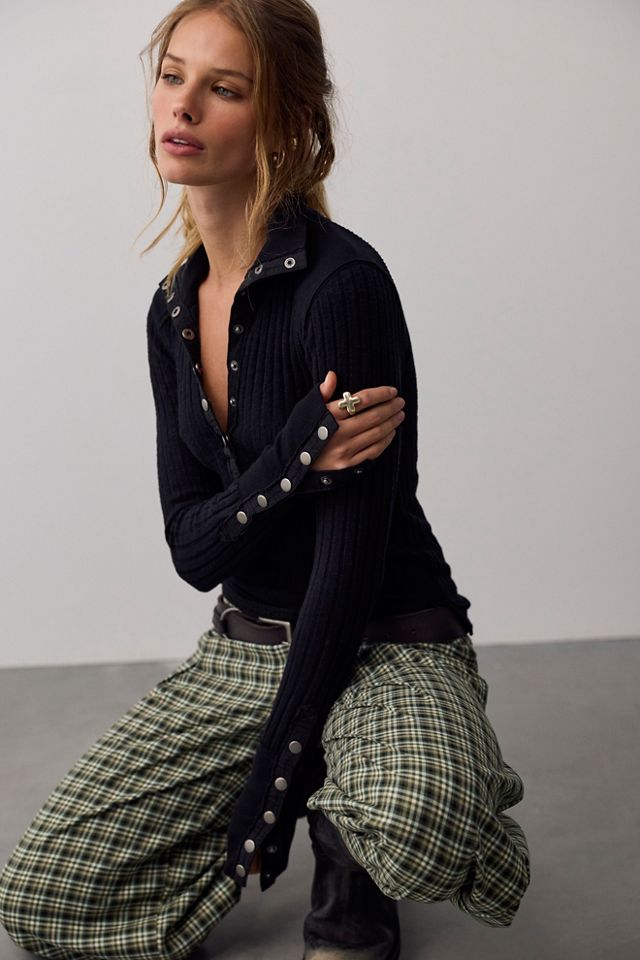 We The Free Surplus Cuff Top #3