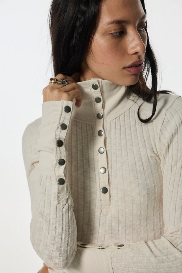 We The Free Surplus Cuff Top #5