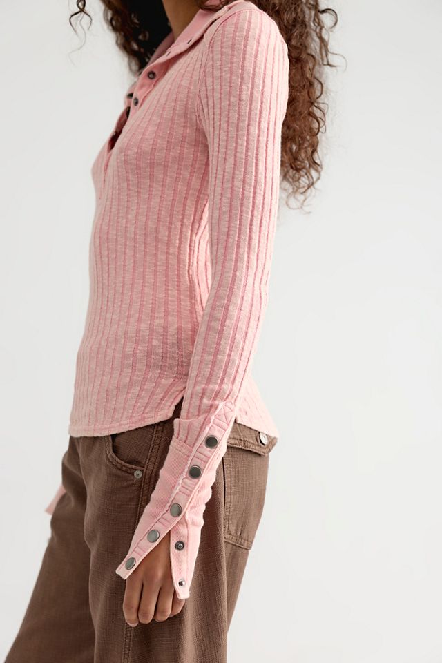 We The Free Surplus Cuff Top #4