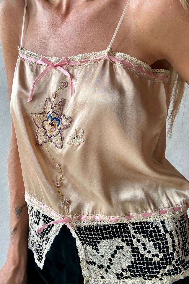 Antique Blush Lace Camisole Selected by Wax Plant #2