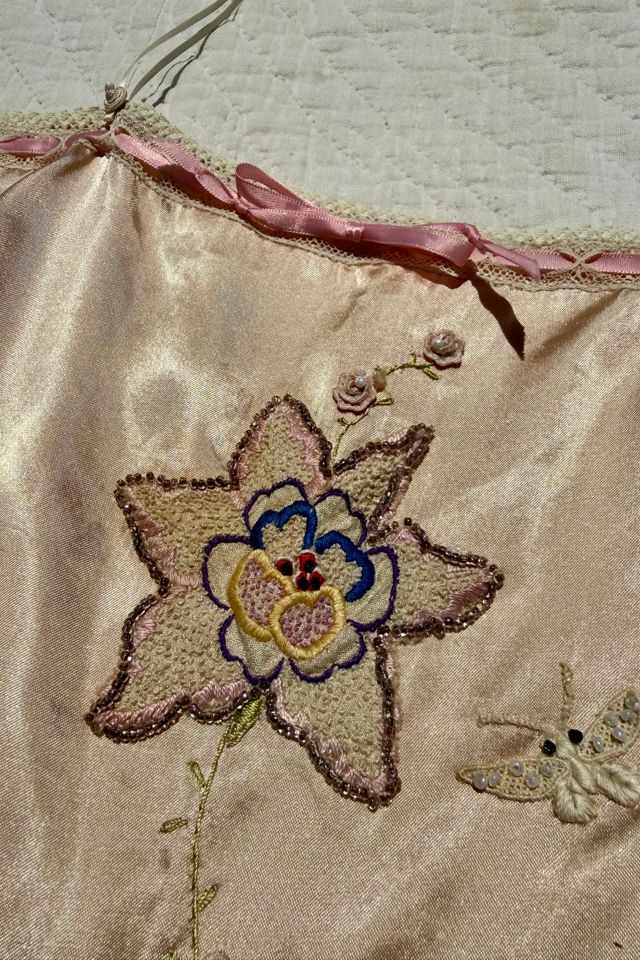 Antique Blush Lace Camisole Selected by Wax Plant #3