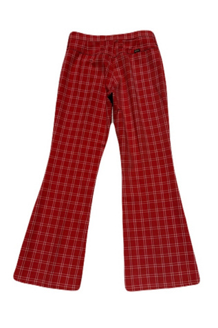 70's Red Plaid Pants Selected by Wax Plant