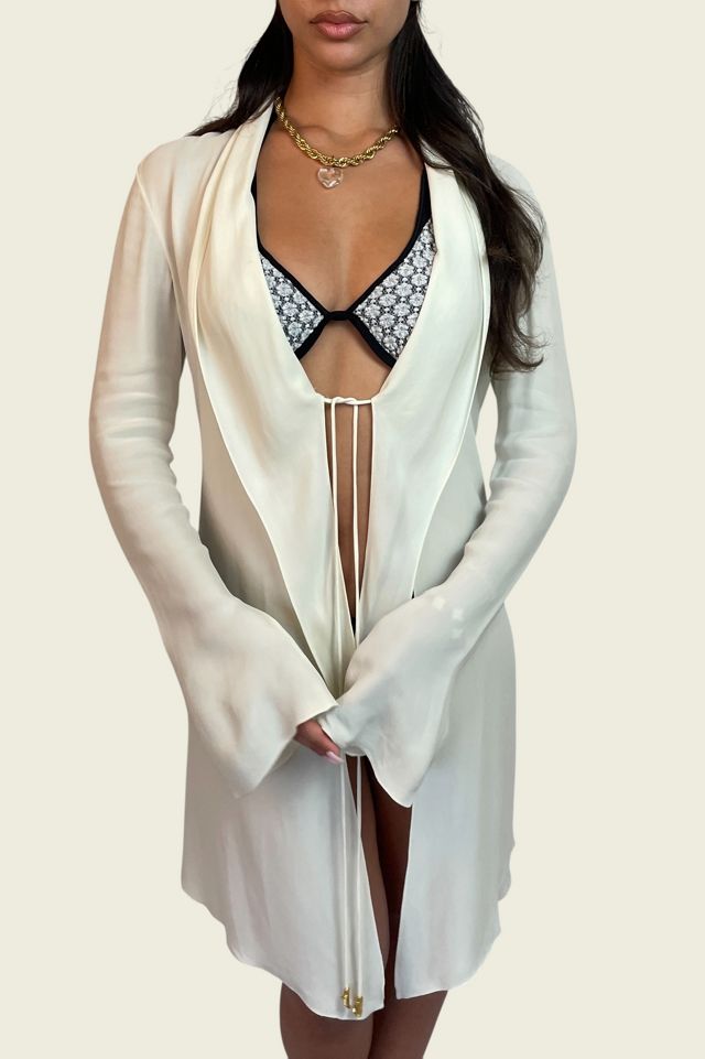 Vintage Donna Karan Ivory Jacket Selected By Ankh By Racquel #1