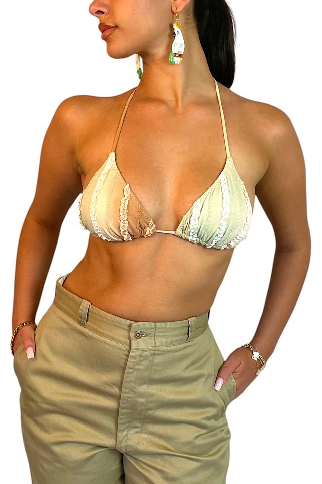 Vintage 1960's High Waisted Khakis Selected By Ankh By Racquel #3