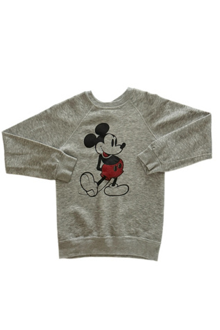1980's Mickey Mouse Petite Sweatshirt Selected By Villains Vintage