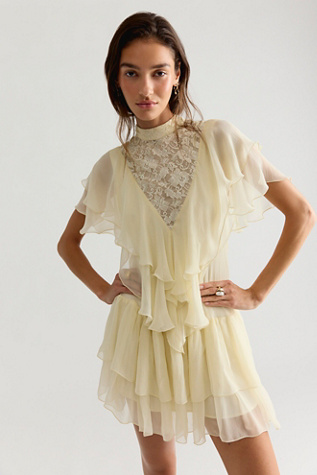 Nigel Preston Ana Lace Mini Dress