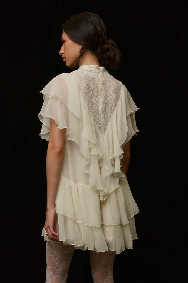Nigel Preston Ana Lace Mini Dress #1