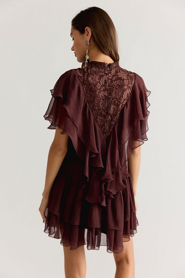 Nigel Preston Ana Lace Mini Dress #1