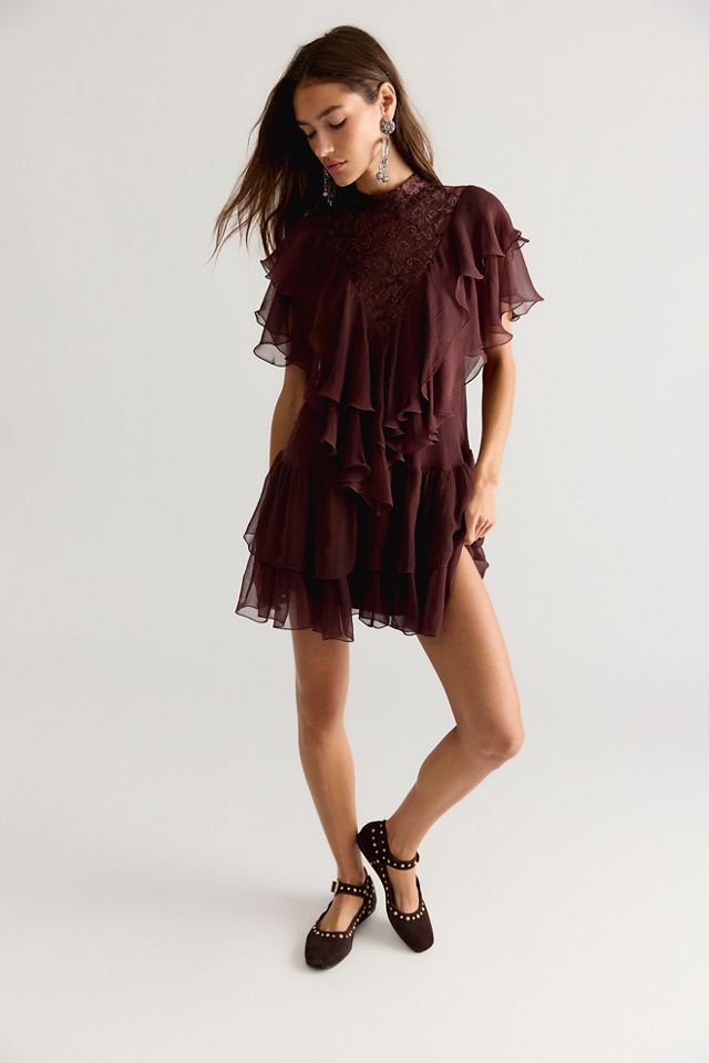 Nigel Preston Ana Lace Mini Dress #3